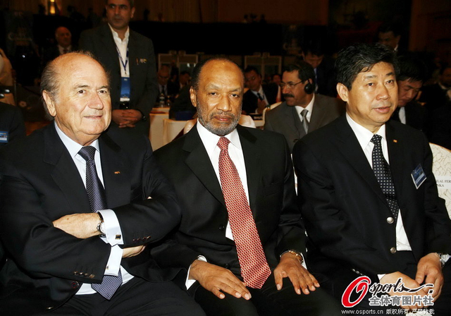 09年亚足联大会张吉龙出任第一副主席