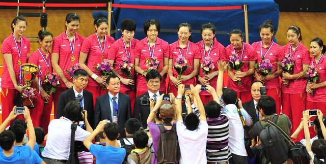 女排精英赛中国夺冠