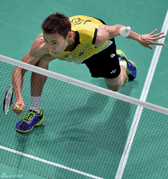 大马一个李宗伟步履轻盈