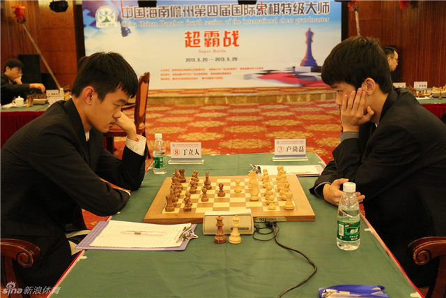 丁立人与卢尚磊上演德比战