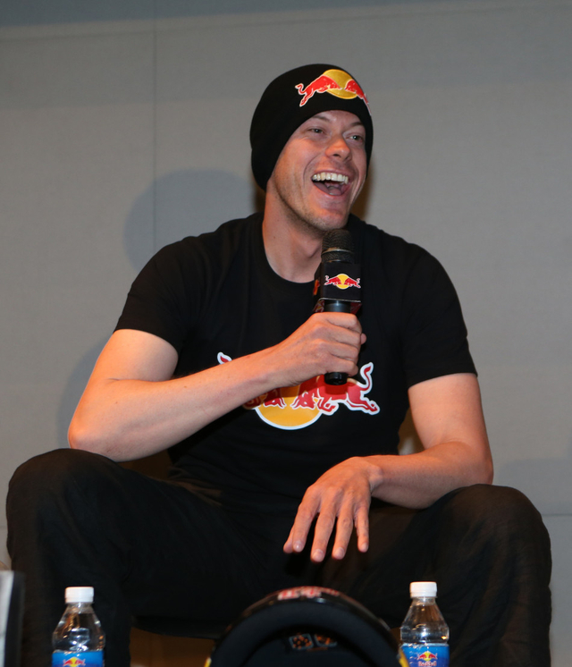 杰布-克里斯在见面会现场