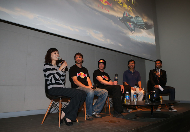 天门飞甲——杰布·克里斯媒体见面会现场