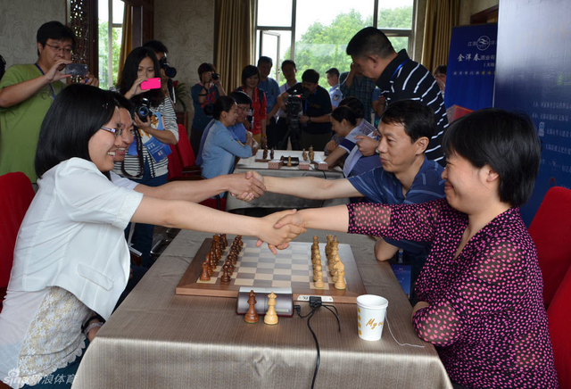 国象明星混双对抗赛