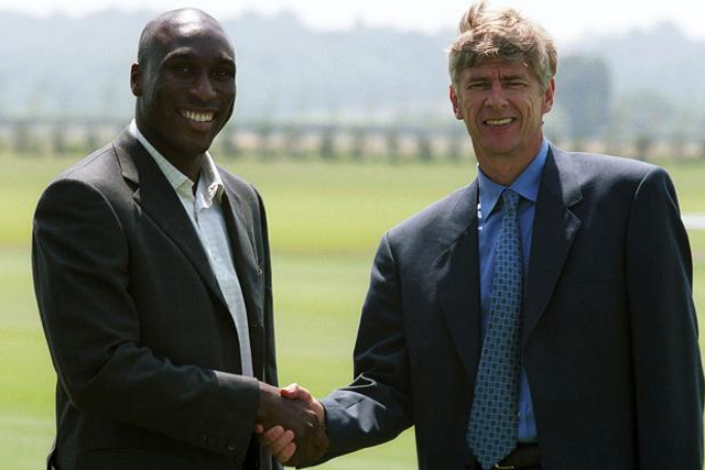 第1位 2001年坎贝尔由托特勒姆转会阿森纳