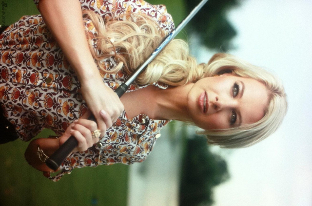  高尔夫频道美女主持麦克默里(Win McMurry )