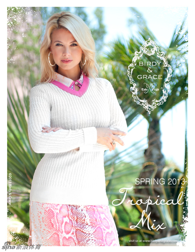  高尔夫频道美女主持麦克默里(Win McMurry )