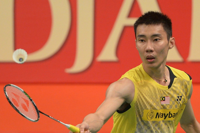 李宗伟全神贯注