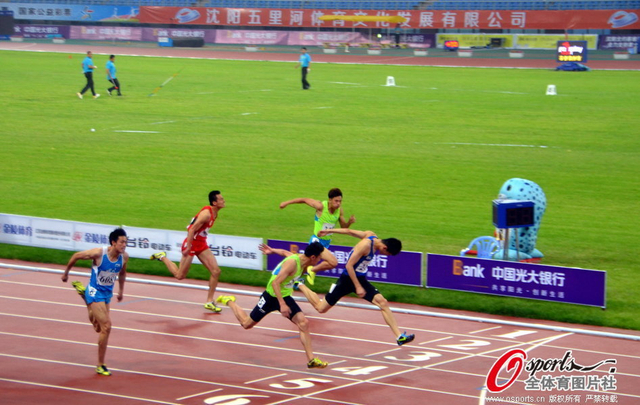 田径冠军赛史冬鹏夺冠
