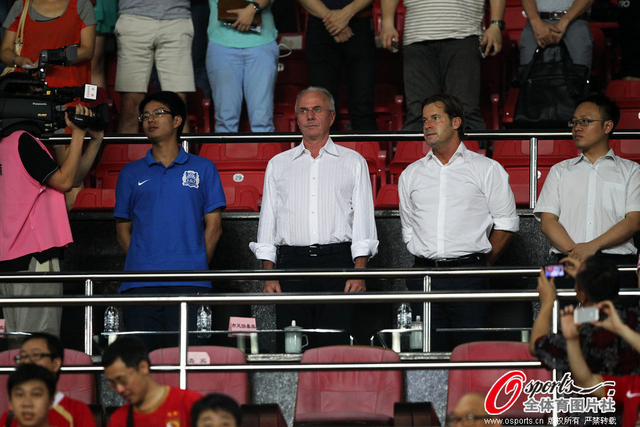 埃里克森现场观战