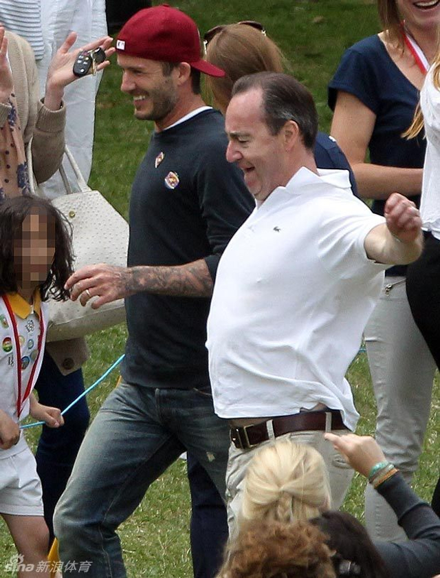 这比赛对小贝而言太轻松