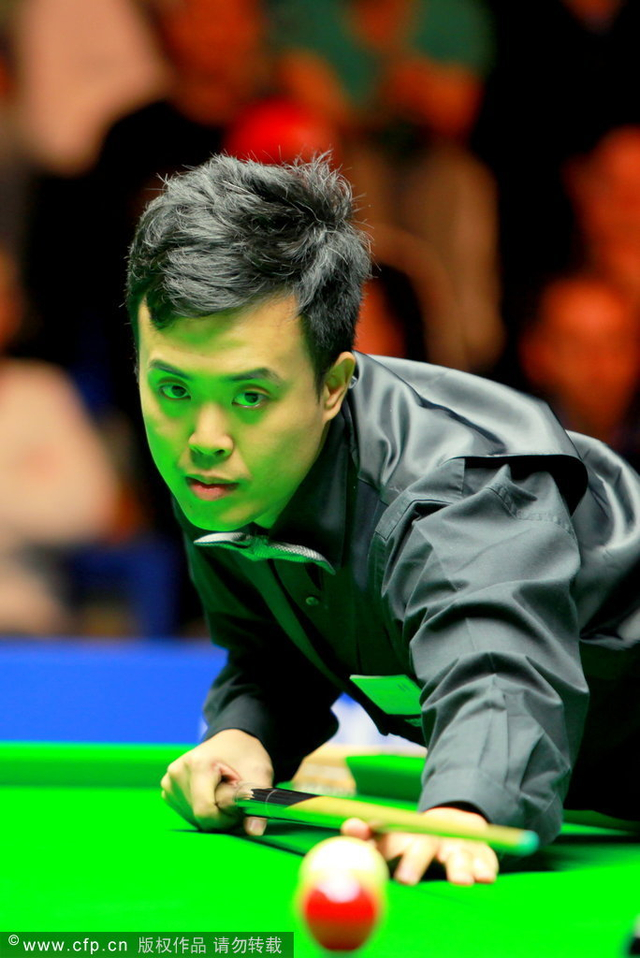 傅家俊手感良好