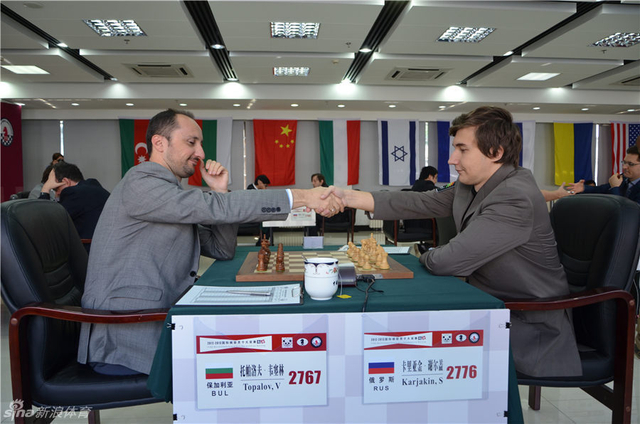 托帕罗夫大战卡尔亚金