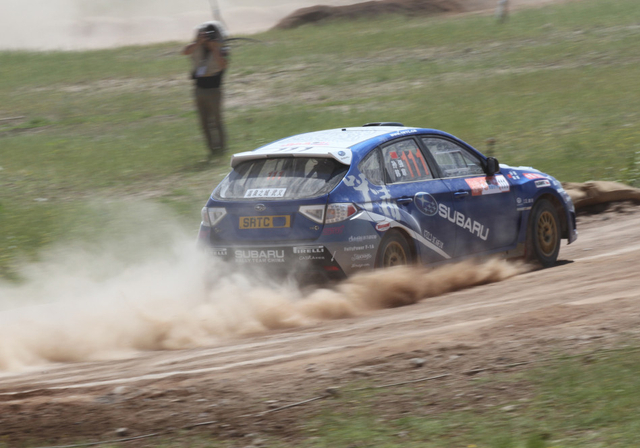 韩寒/孙强在比赛中