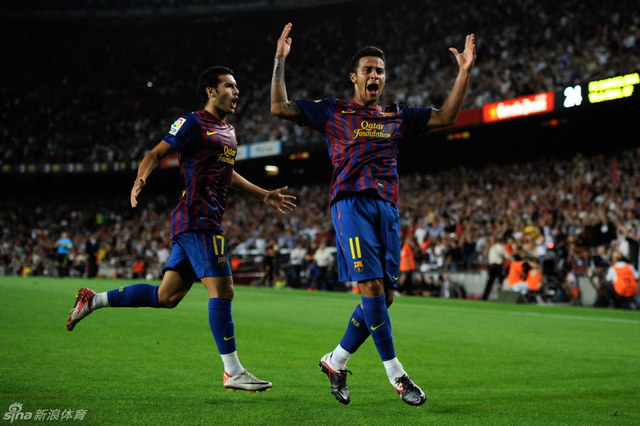 2011年8月29日对比利亚雷亚尔进球