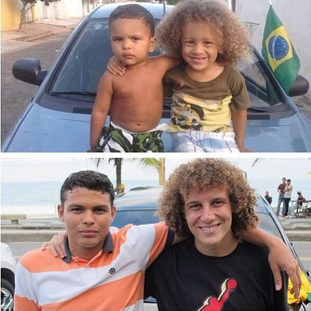 路易斯席尔瓦学拍萌兄弟