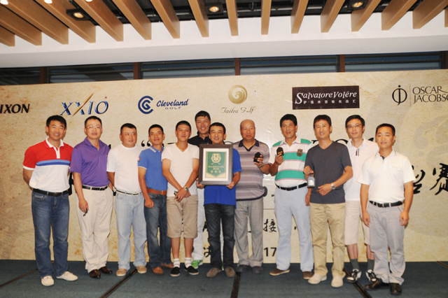 优胜队：南通高尔夫球队