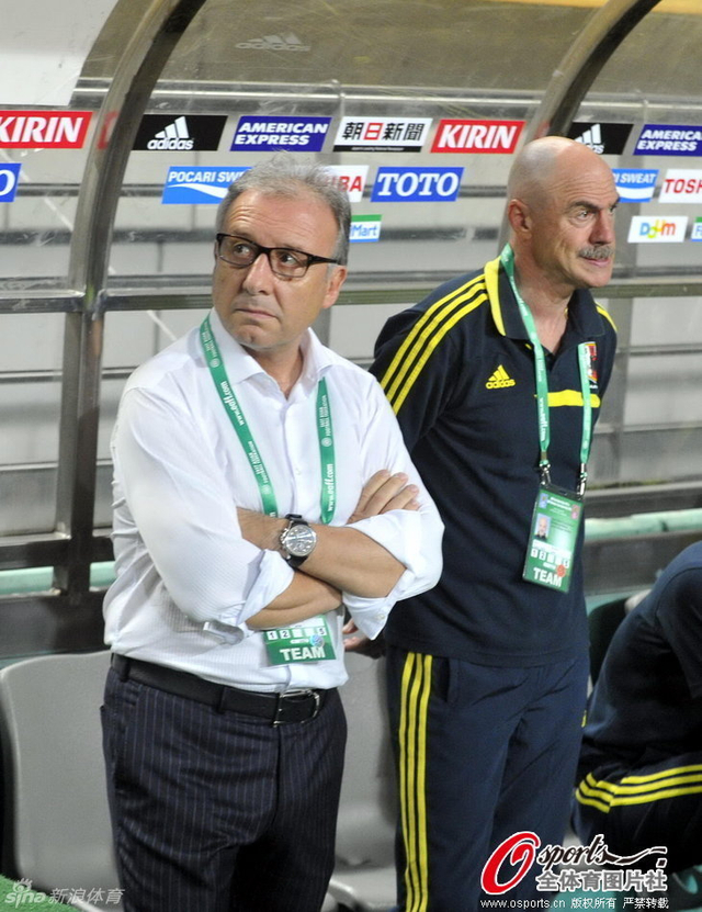 日本队主帅扎切罗尼