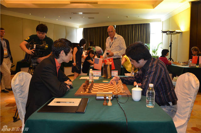 中美国象对抗赛揭幕战