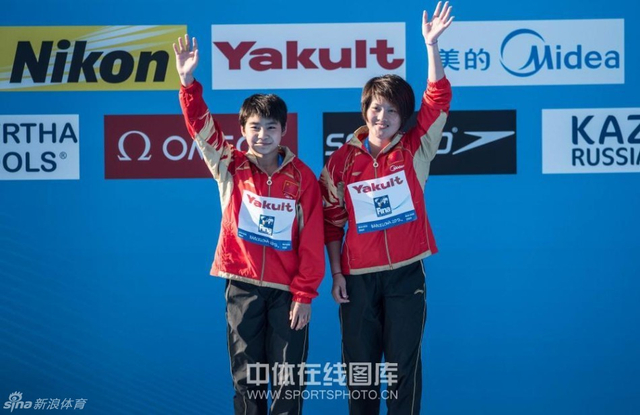 冠军组合陈若琳刘蕙瑕