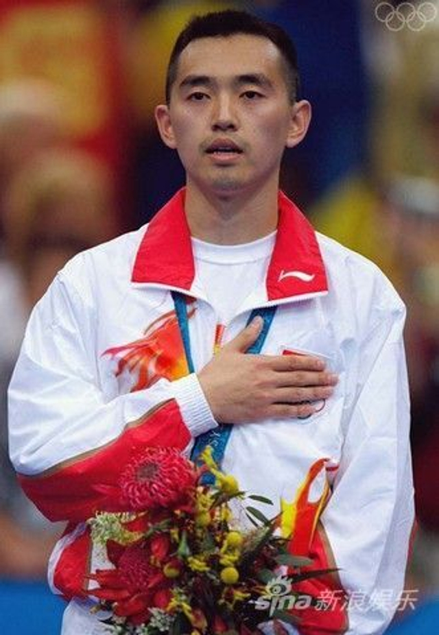 站在奥运会最高领奖台上