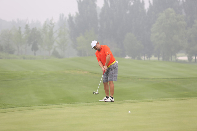 中国企业家高尔夫球队张岷2