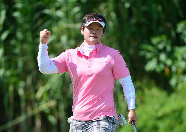 潘艳红获得领先