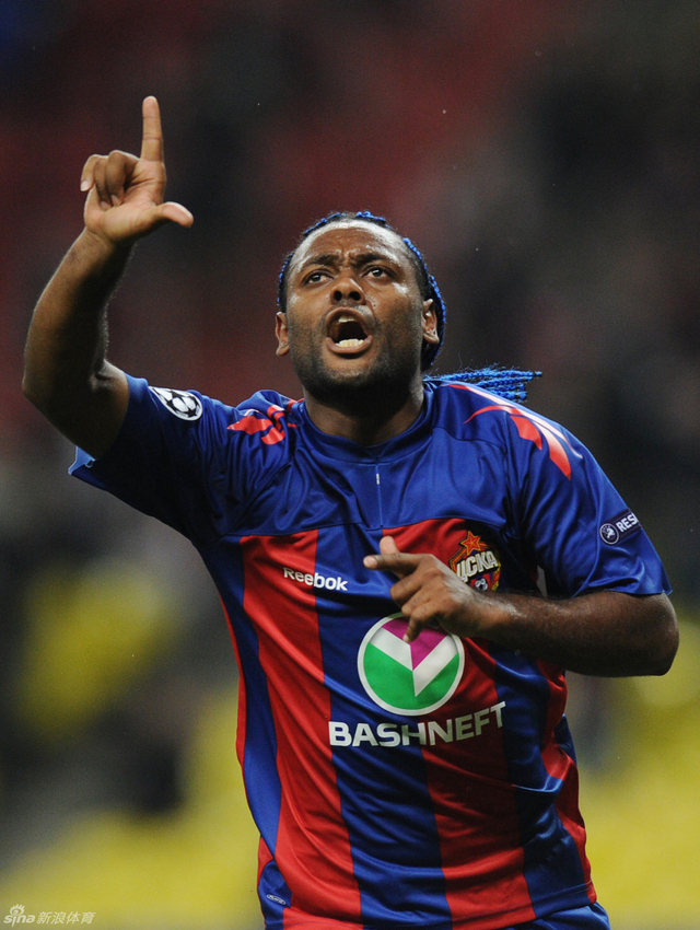 效力俄罗斯联赛屡屡进球