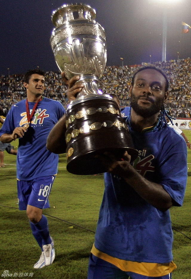 随队收获2007年美洲杯冠军