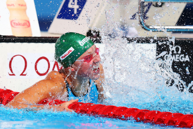 立陶宛小将鲁塔打破100m蛙世界纪录