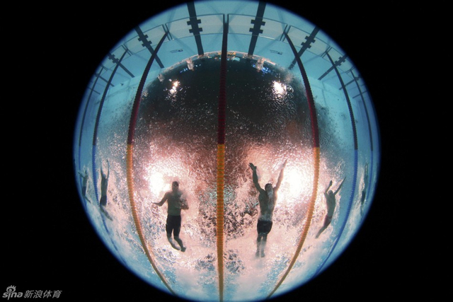 比赛时唯美画面