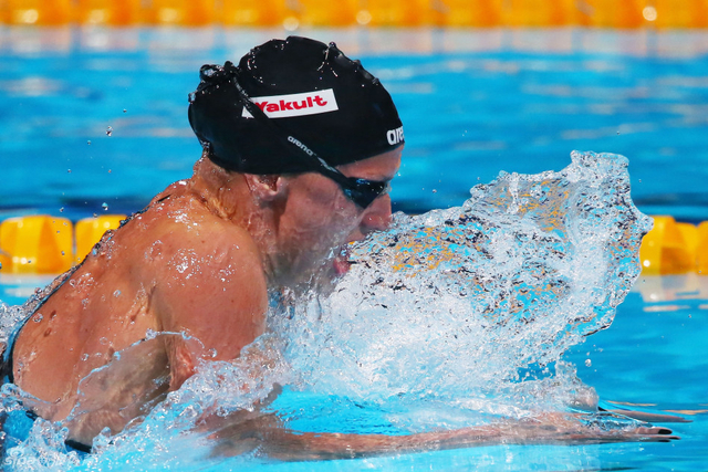 霍斯祖比赛中换气