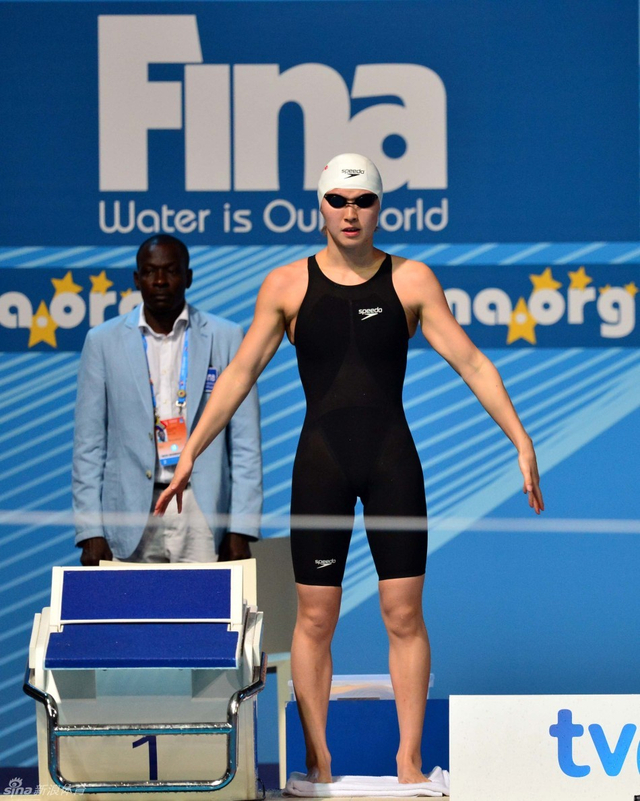 焦刘洋赛前准备