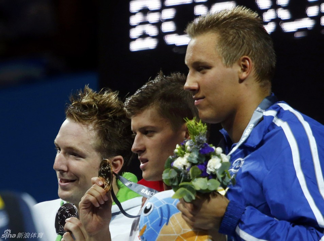 男子200蛙古尔塔冠军科奇第二