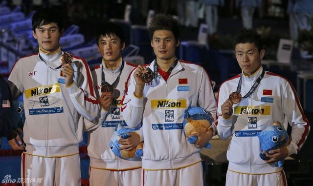 中国队获得铜牌