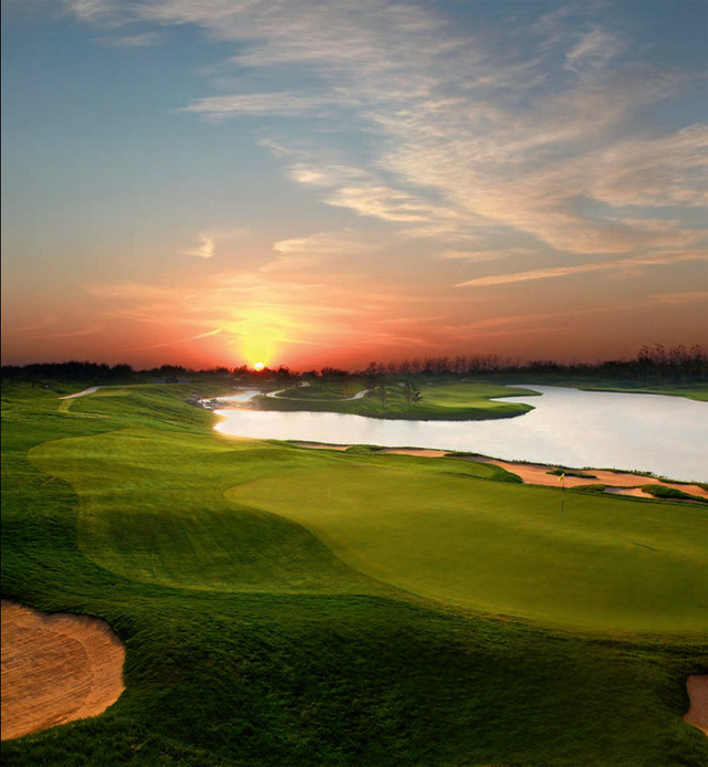 尼克劳斯设计-上海美兰湖名人赛球场