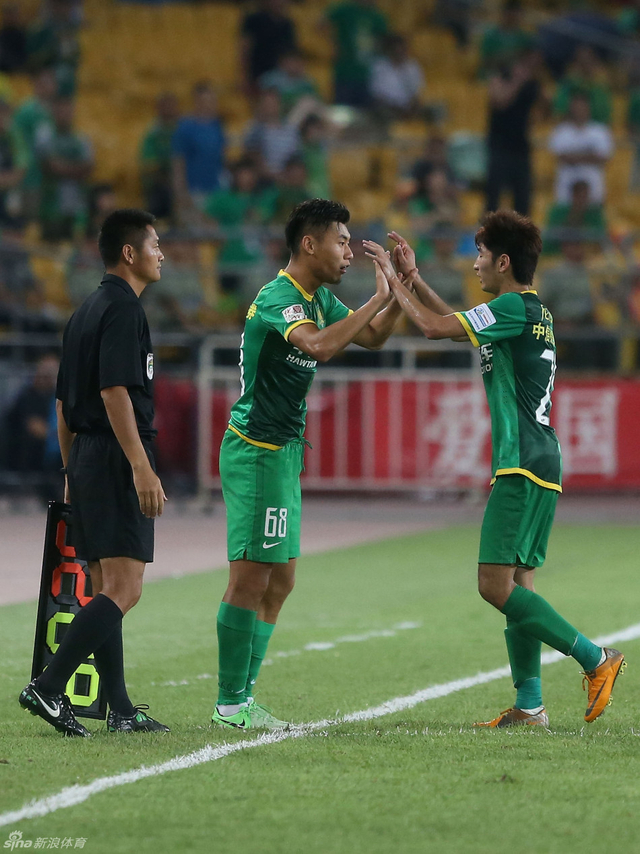 张呈栋替补出场