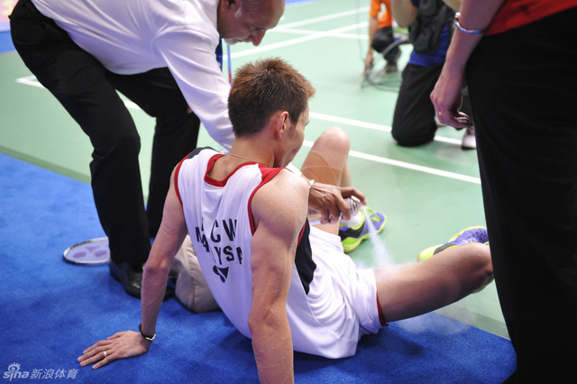 李宗伟受伤不起