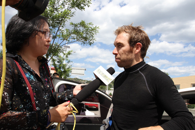 阿特金森接受采访