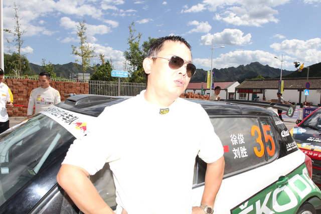 斯柯达红牛车队徐俊接受采访