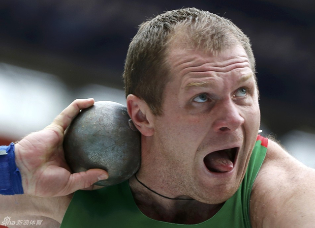 白俄罗斯铅球猛男