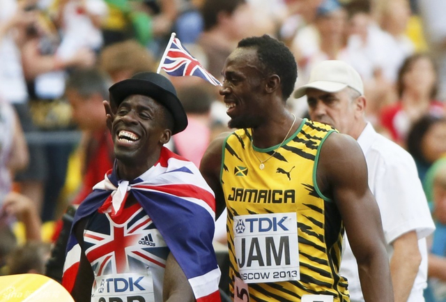 博尔特调侃英国人