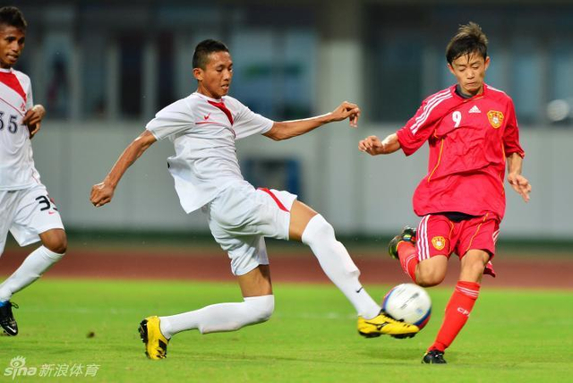 刘长奇在比赛中