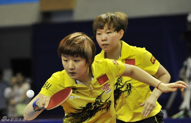 陈梦朱雨玲获女双冠军