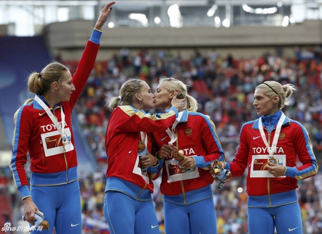 女子4x400米接力-俄罗斯