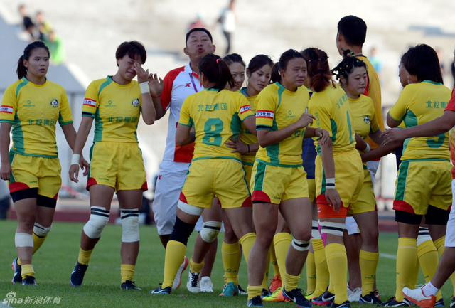 北京队球员在比赛后伤心不已