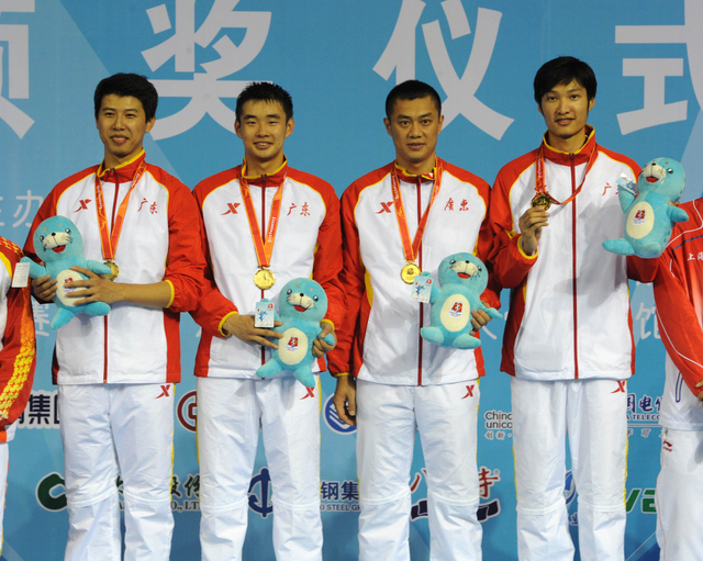 男子花剑广东夺冠