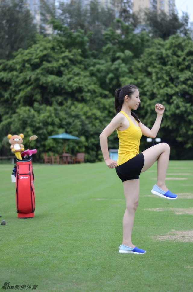 高尔夫热身动作第十式之二