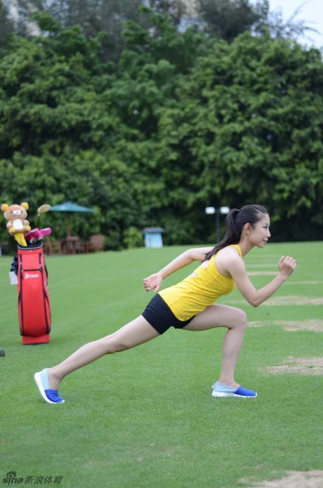 高尔夫热身动作第十式之一