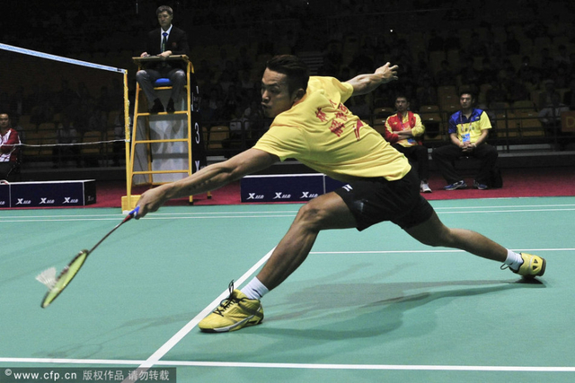 男单半决赛林丹2-0胜