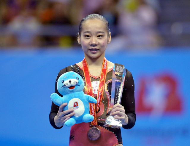 安徽体操选手邓琳琳